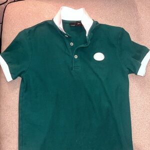 Boy’s Emporio Armani green and white polo, size 8A